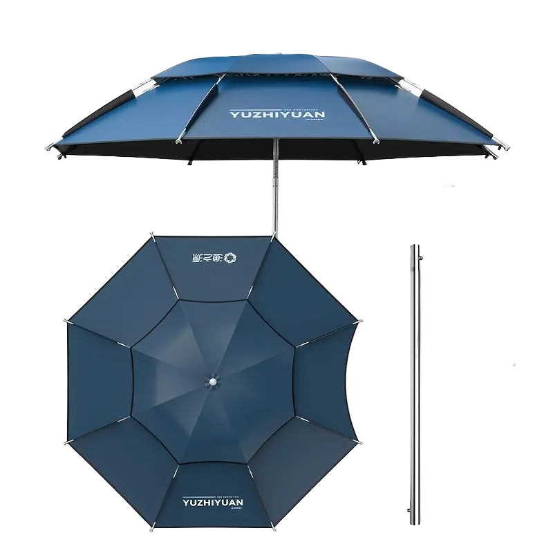 Fishing Umbrella Outdoor Sunshade Parasol with Pole